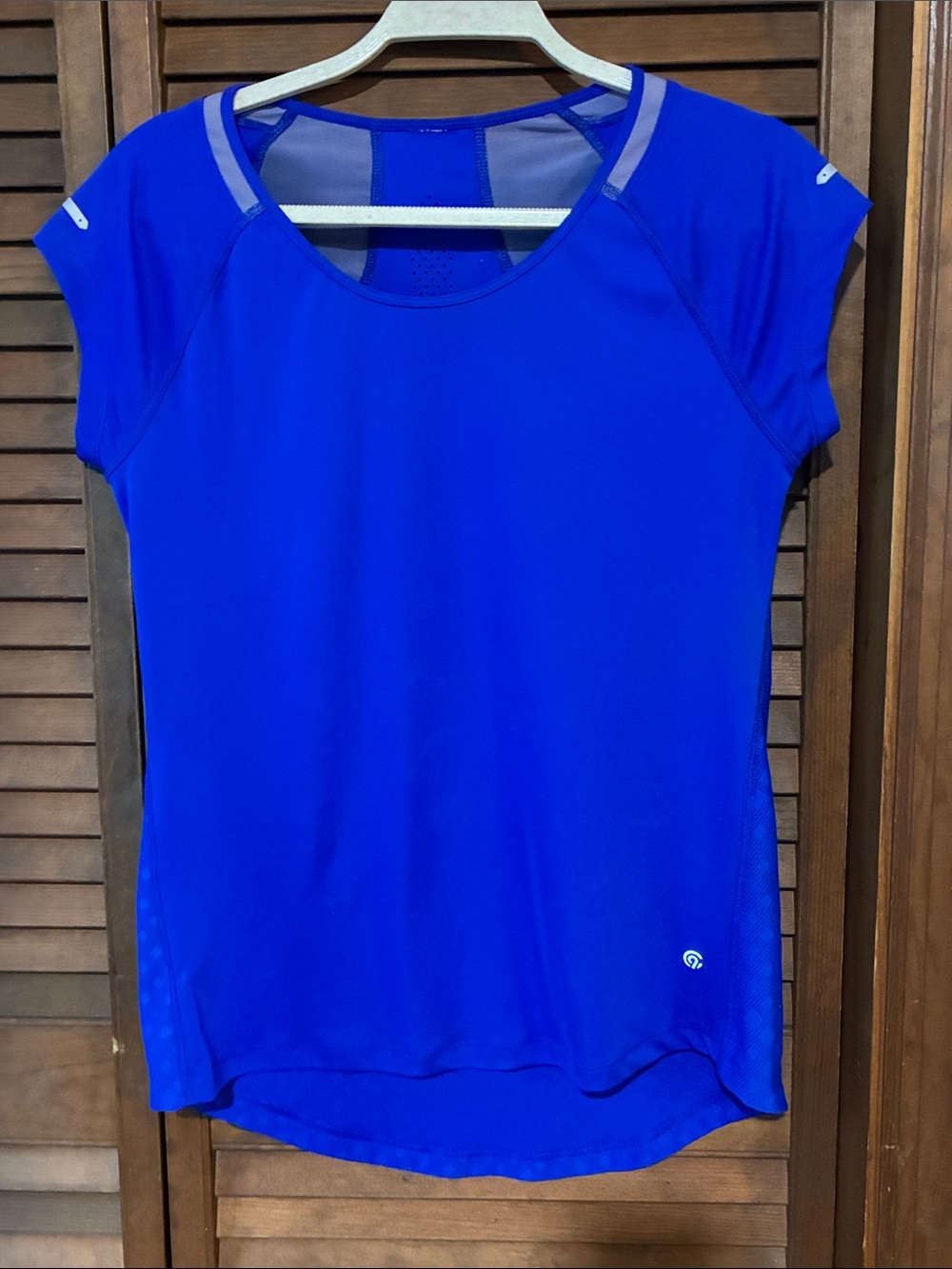 Women's C9 Royal Blue Active Short-Sleeve Top